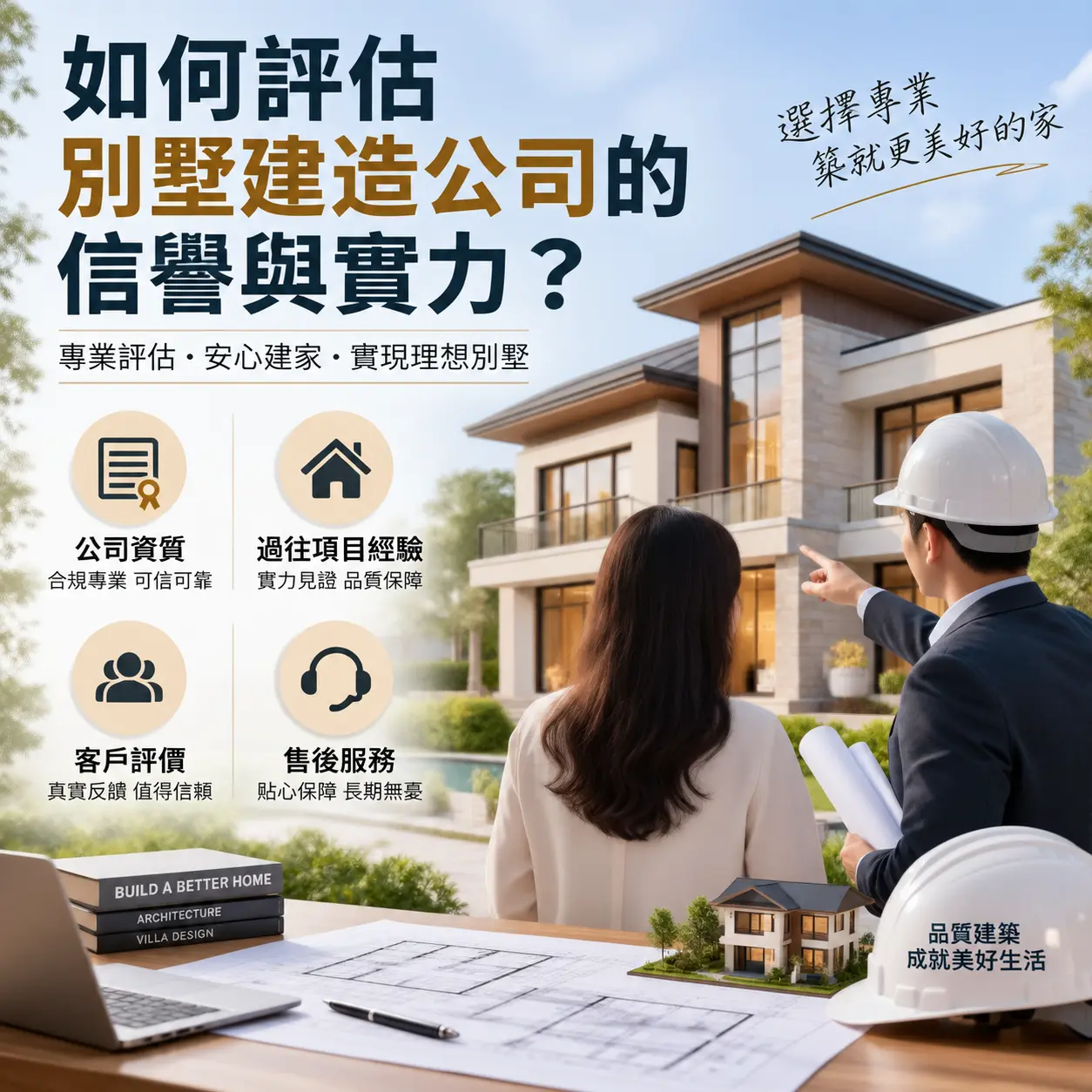 如何评估 安龙 别墅建造公司的信誉与实力？