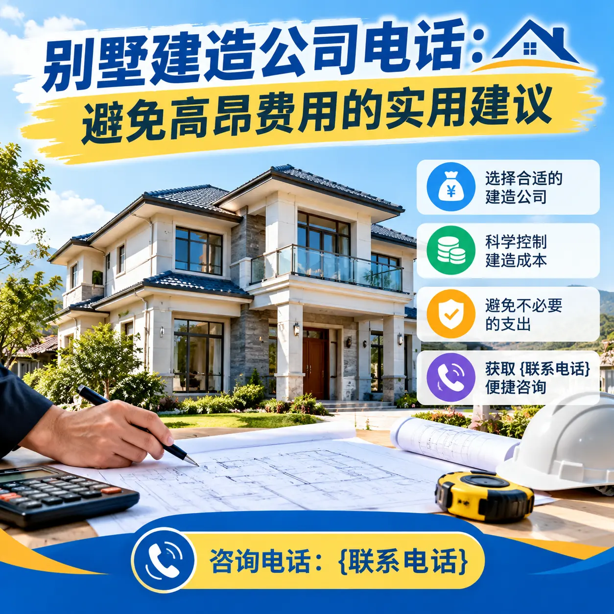 安龙别墅建造公司电话：避免高昂费用的实用建议