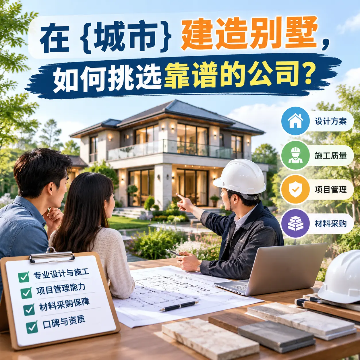在 安龙 建造别墅，如何挑选靠谱的公司？