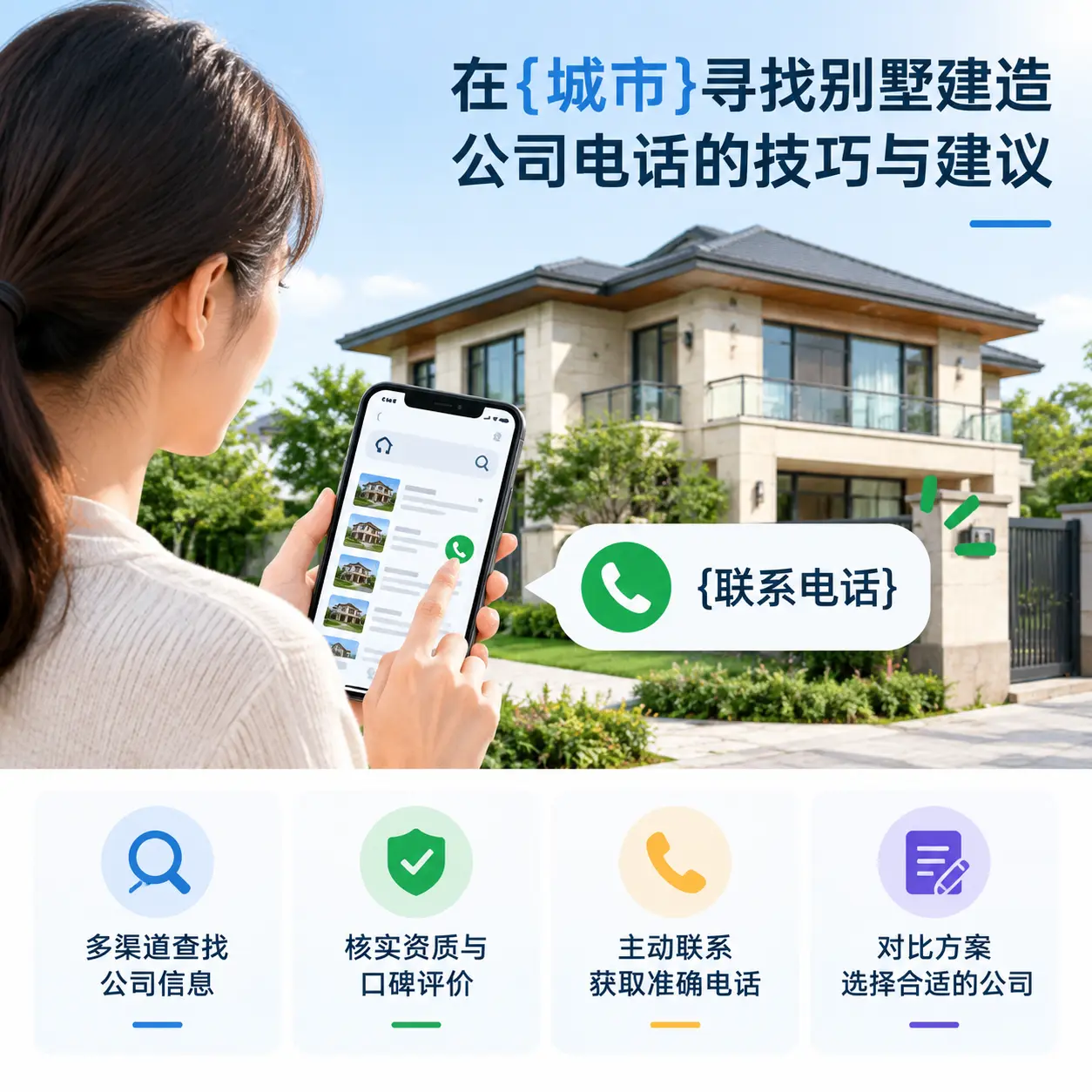 在安龙寻找别墅建造公司电话的技巧与建议