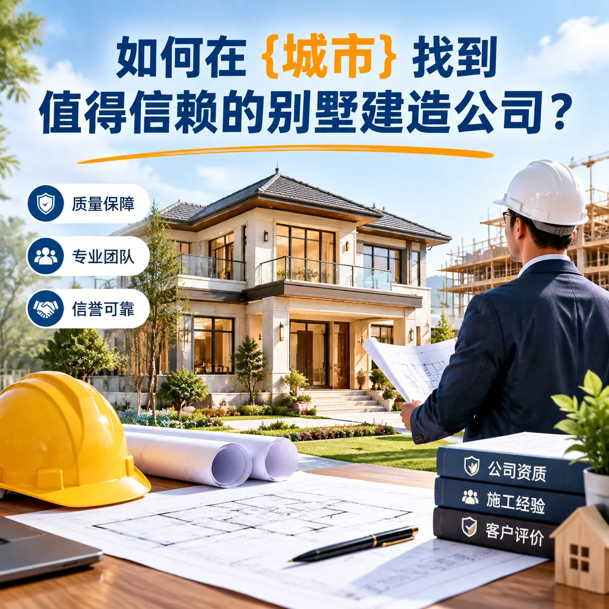 如何在 安龙 找到值得信赖的别墅建造公司？